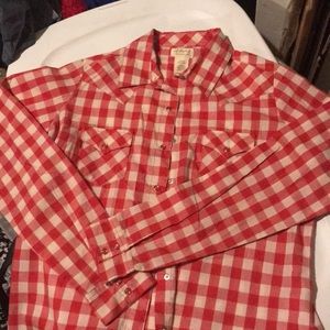 Wrangler plaid shirt